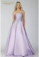 Prom Dresses Long Formal Prom Beaded A Line Dress Lavender