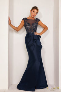 Terani Couture 232E1300 Long Trumpet Evening Dress