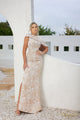 Mother of the Bride Dresses Fitted Long Mother of the Bride Dress Champagne