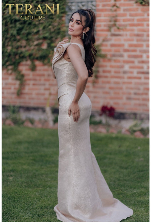 Terani Couture 232E1208 Long Fitted Mermaid Prom Dress