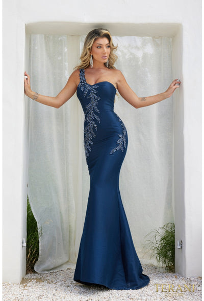 Terani Couture 232e1231 Beaded Mermaid Prom Dress