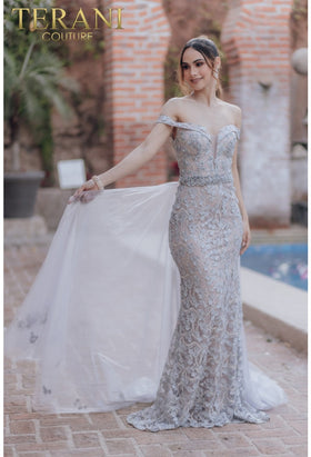 Terani Couture 232GL1417 Elegant Glamorous Sophisticated Formal Prom Beaded Dress