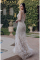 Glamorous Terani Couture 232GL1436 Beaded Mermaid Formal Prom Dress