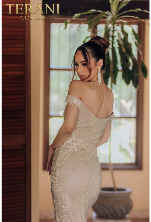 Terani Couture 2011E2094 Elegant One-Shoulder Evening Gown