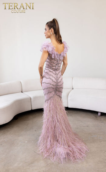 Terani Couture 241GL2630 Long Formal Evening Gown