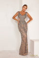 Terani Couture 241GL2664 Embellished Beaded Evening Gown-Formal Shine