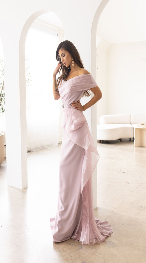 Terani Couture 241M2703 Sophisticated Mother of the Bride Wedding Long Chiffon Dress