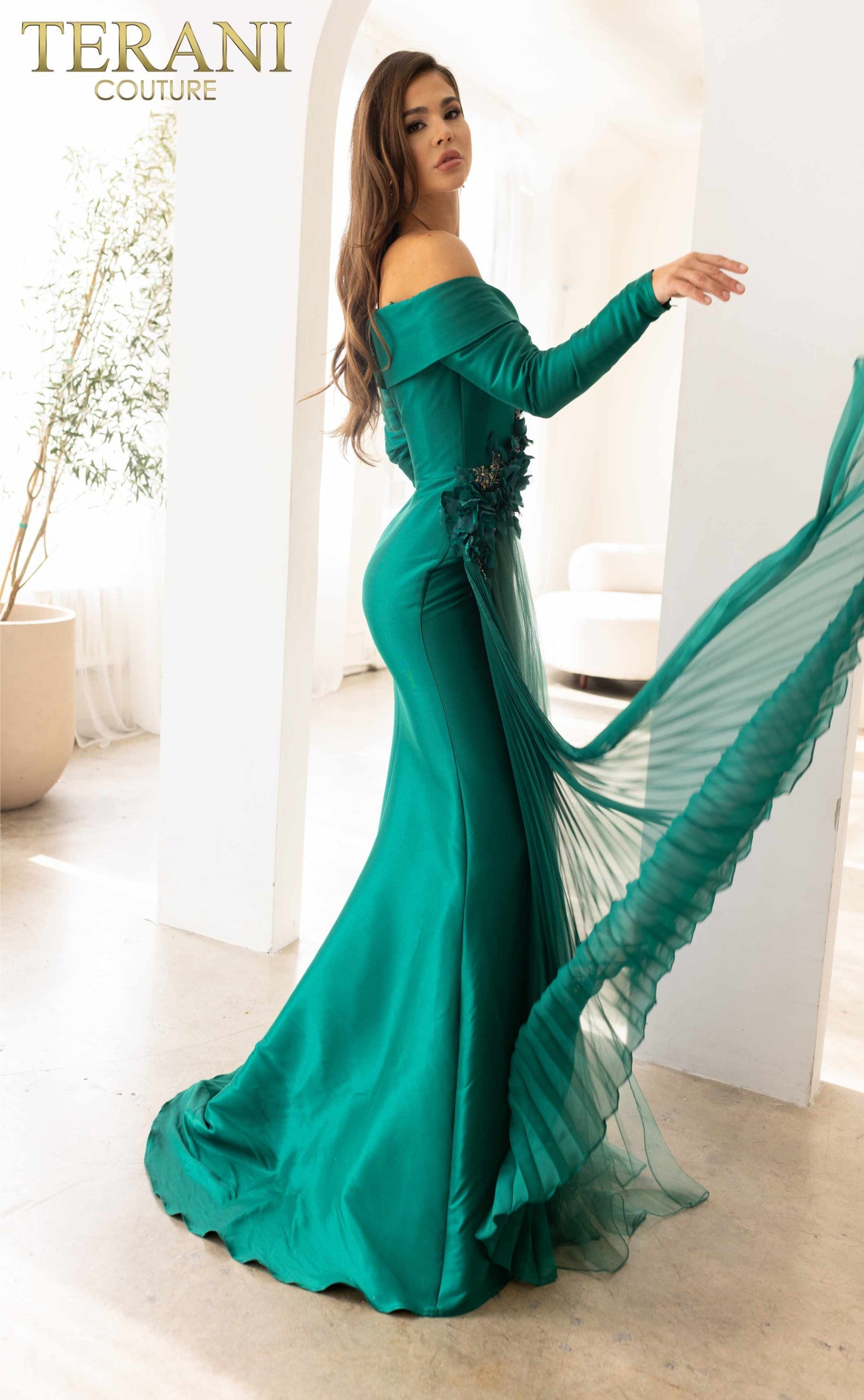 Terani Couture 241M2759 Elegant Long Fitted Formal Evening Gown