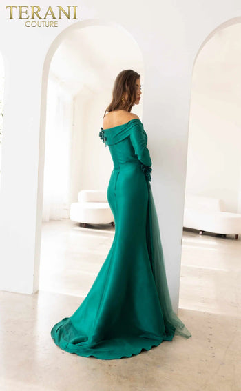 Terani Couture 241M2759 Elegant Long Fitted Formal Evening Gown