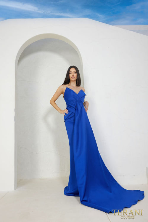 Terani Couture 241P2008 Long Formal Dress