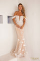 Formal Dresses Formal Embellished Long Evening Dress Ivory Nude