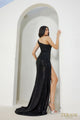 Terani Couture 241P2137 One-Shoulder Bodycon Prom Gown with Style