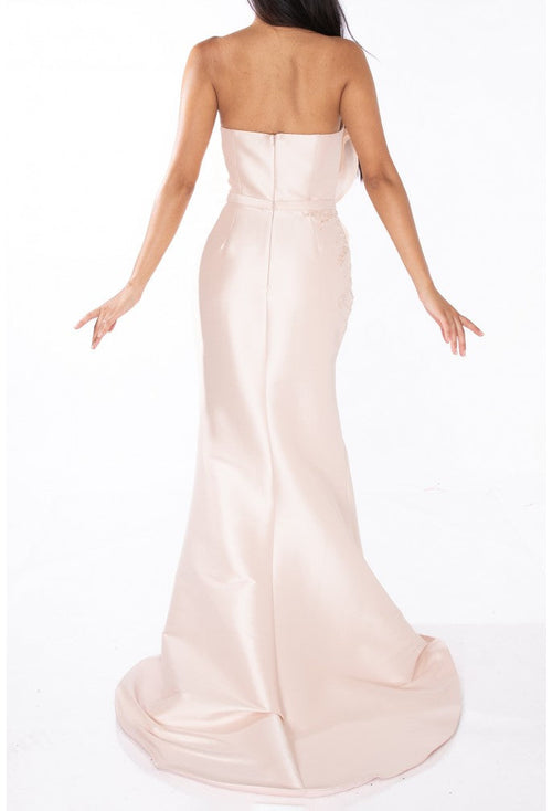 Terani Couture 241E2411 Sophisticated Red Carpet Trumpet Evening Premium Dress
