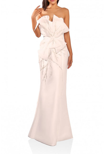 Terani Couture 241E2411 Sophisticated Red Carpet Trumpet Evening Premium Dress