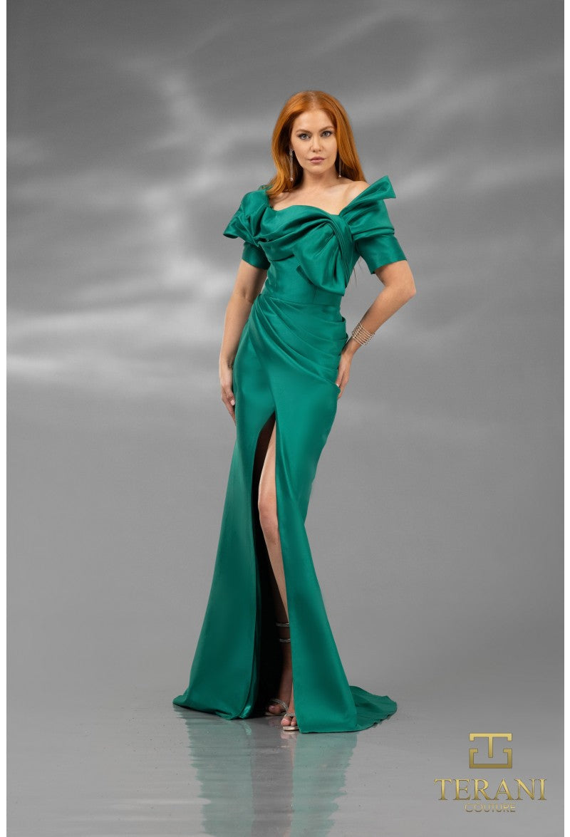 Terani Couture 241E2413 Elegant Fitted Long Formal Evening Gown