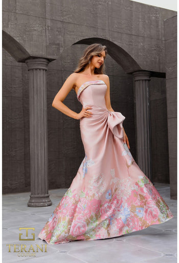 Terani Couture 241E2494 Sophisticated Prom Homecoming Formal Lightweight Dress
