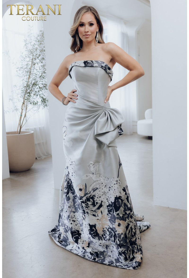 Terani Couture 241E2494 Sophisticated Prom Homecoming Formal Lightweight Dress