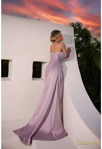 Terani Couture 241E2504 Sophisticated Elegant Formal Red Carpet Premium Dress