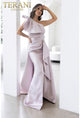 Elegant Terani Couture 241e2515 Ruffle Evening Gown Long Formal Design