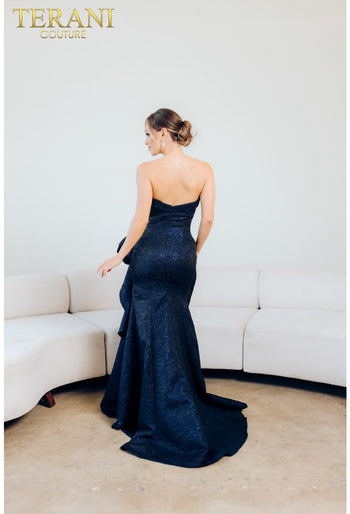 Terani Couture 241E2525 Long Formal Evening Gown
