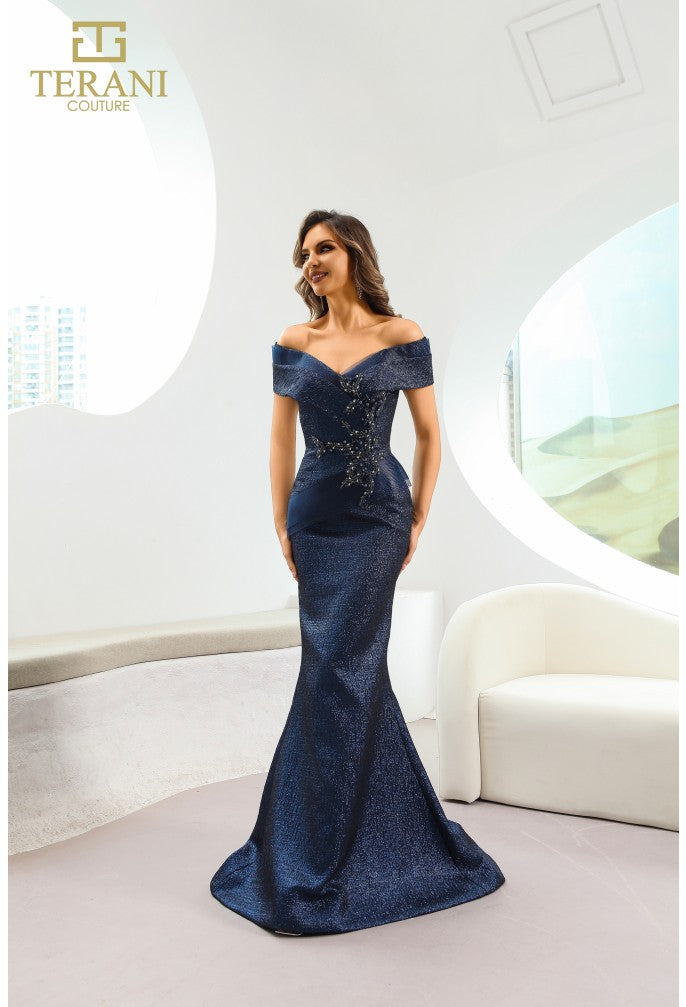 Terani Couture 241M2771 Elegant Long Evening Gown for Mother of the Bride