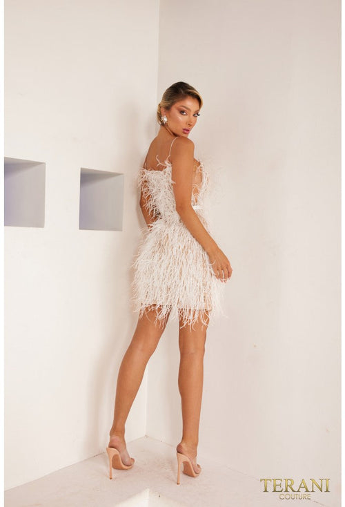 Terani Couture 241P2034 Elegant Glamorous Sophisticated Prom Sleeveless Tulle Dress