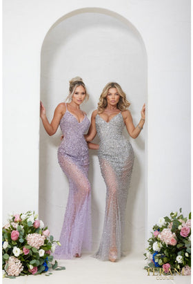 Terani Couture 241P2071 Glamorous Sophisticated Formal Premium Dress