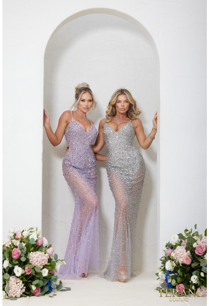 Terani Couture 241P2071 Glamorous Sophisticated Formal Premium Dress