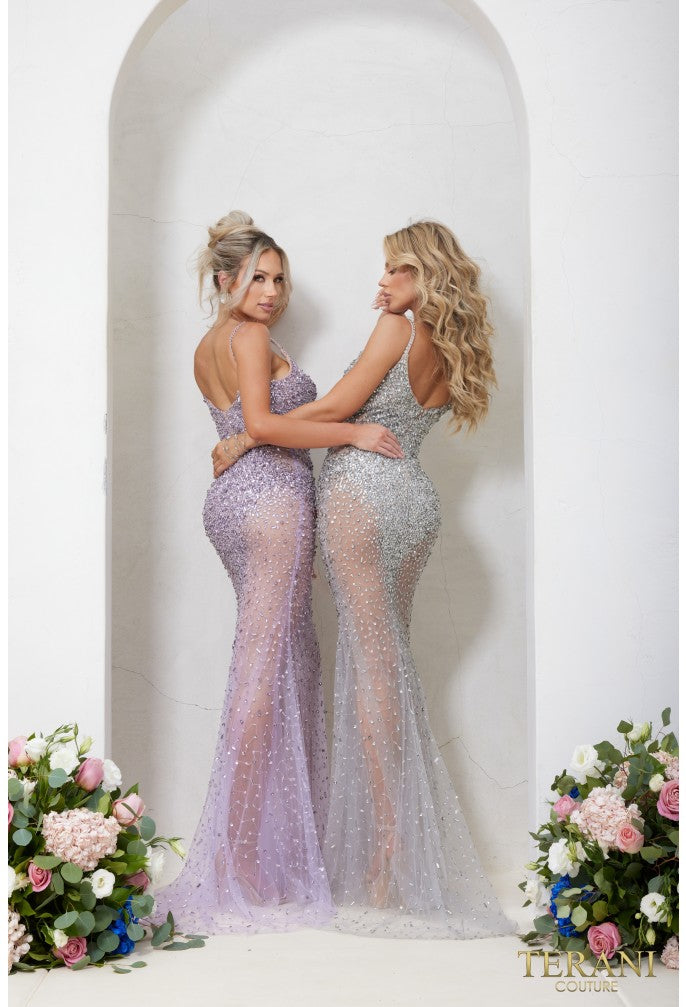 Terani Couture 241P2071 Glamorous Sophisticated Formal Premium Dress