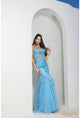 Exquisite Terani Couture 241p2294 Beaded Long Prom Dress Formal Elegance
