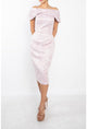 Cocktail Dresses  Fitted Short Cocktail Dress Blush