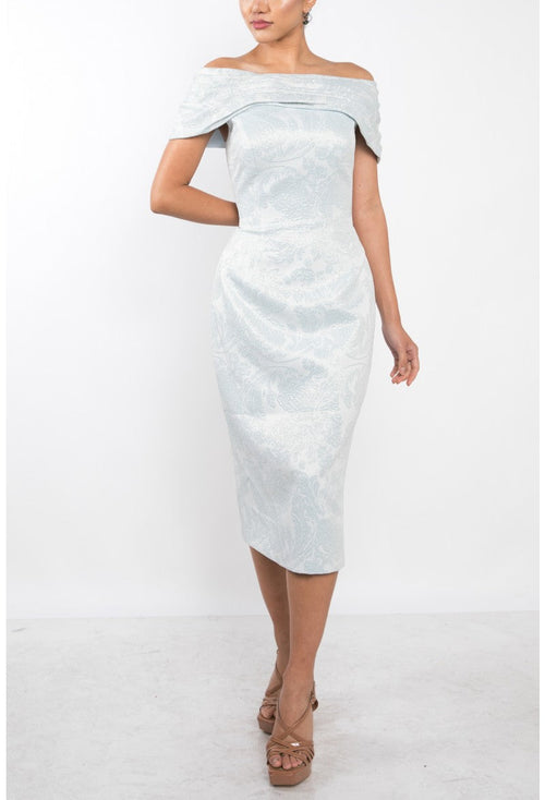 Cocktail Dresses  Fitted Short Cocktail Dress Light Blue