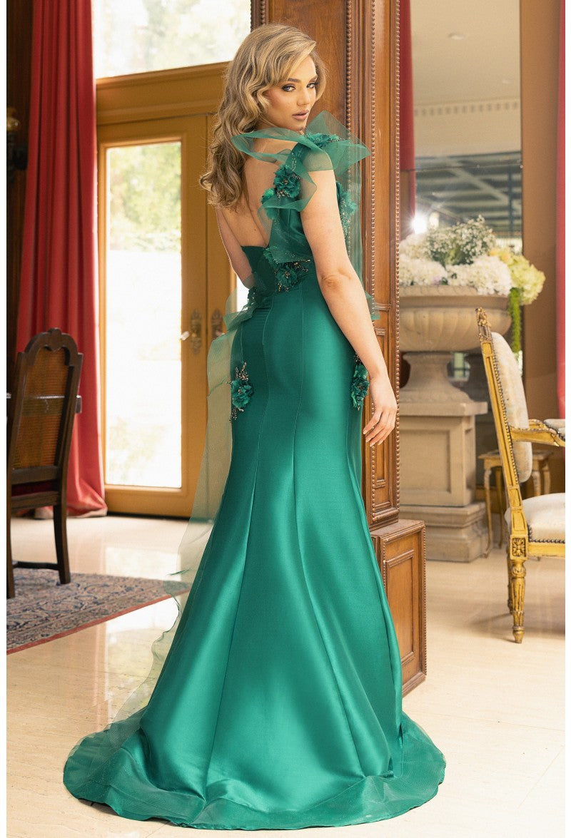 Terani Couture 242e3114 Vestido de noche formal largo de sirena