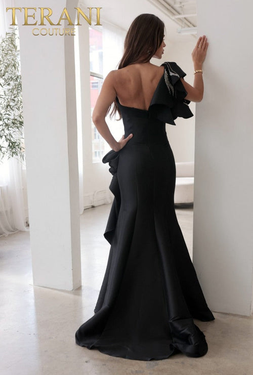 Graceful Terani Couture 242e3117 Fitted Evening Gown Long & Formal Style