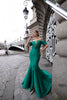 Terani Couture 242M3313 Metallic Mermaid Formal Prom Dress