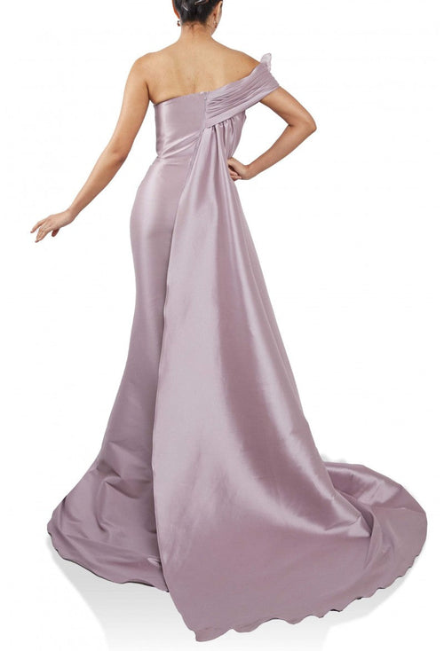 Terani Couture 242M3314 Long Evening Gown with Overskirt – Formal Dress