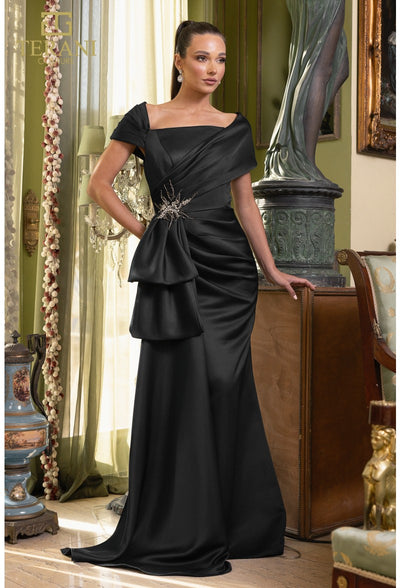 Terani Couture 242M3338 Elegant Evening Off-Shoulder Long Formal Premium Dress
