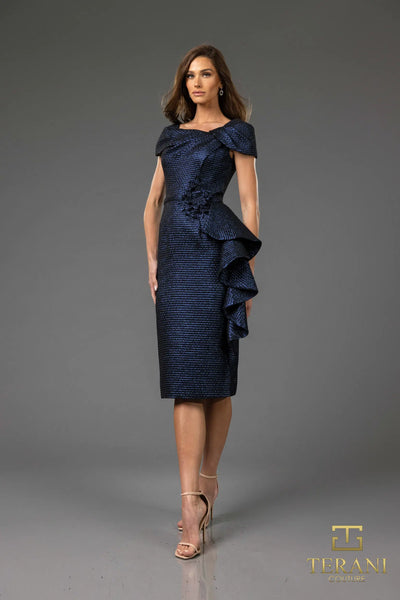 Terani Couture 251C4171 Sophisticated Elegant Formal Sleeveless Premium Dress