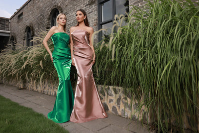 Terani Couture 251e4231 - Vestido largo sin mangas con brillo 