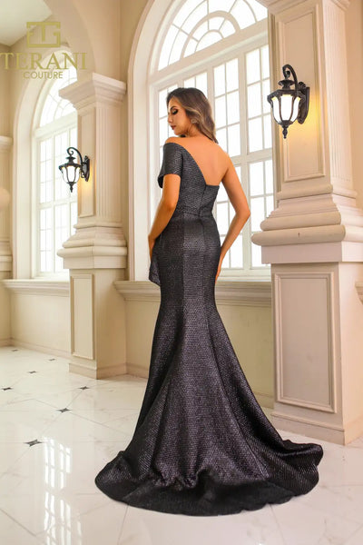 Terani Couture 251M4401 Elegante vestido de noche largo y ajustado