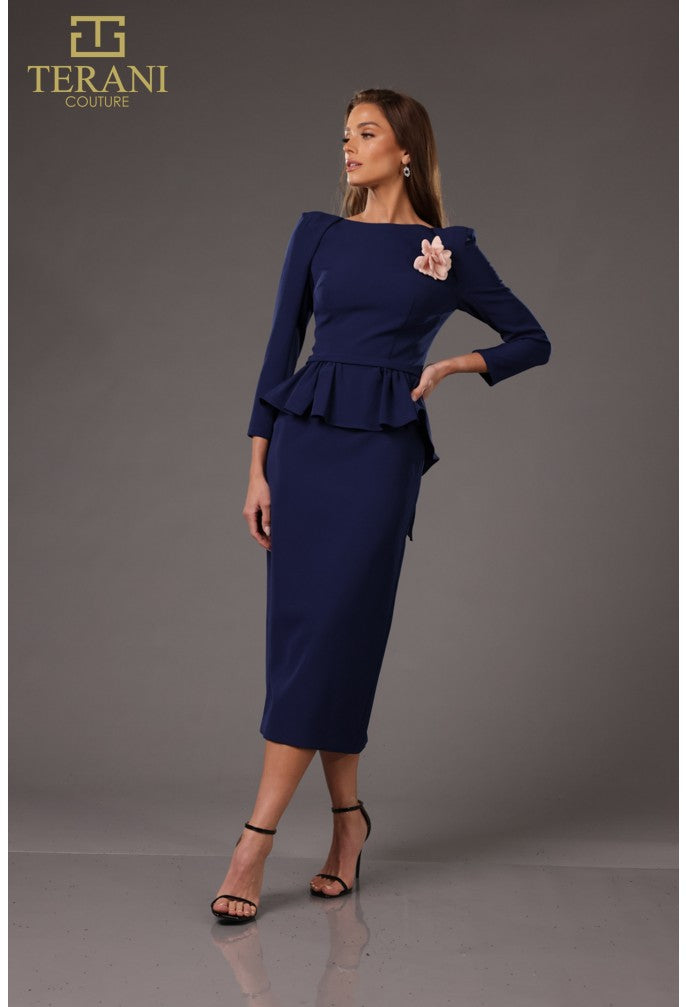 terani couture navy blue dress Short Cocktail Dresses | Short Evening Dresses | Effie's Terani Cocktail 2221C0333