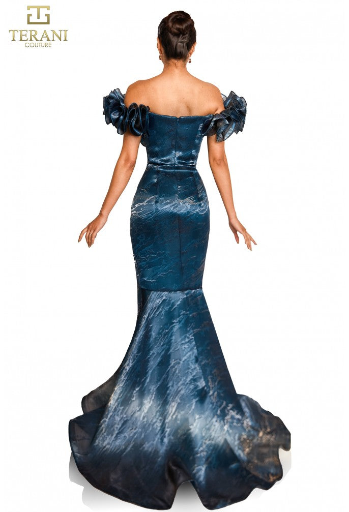 Terani Couture 251E4289 Elegante vestido de noche largo y ajustado