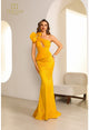 Terani Couture 251e4578 Assyemtric Sleeveless Sheath Evening Dress