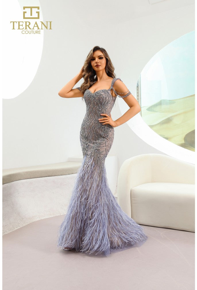 Terani 251gl4197 en denim nude - Elegancia clásica 