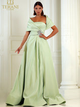TERANI 251M4441 Mother of the Bride Dress - A-line Long Evening Gown