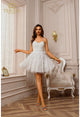 Cocktail Dresses Short Lace Cocktail Dress Ivory