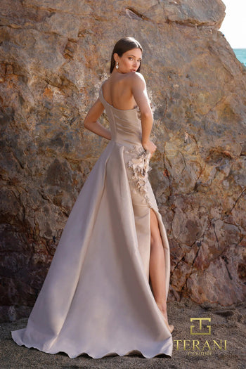 Terani Couture 252e5116 Elegante vestido de noche ajustado