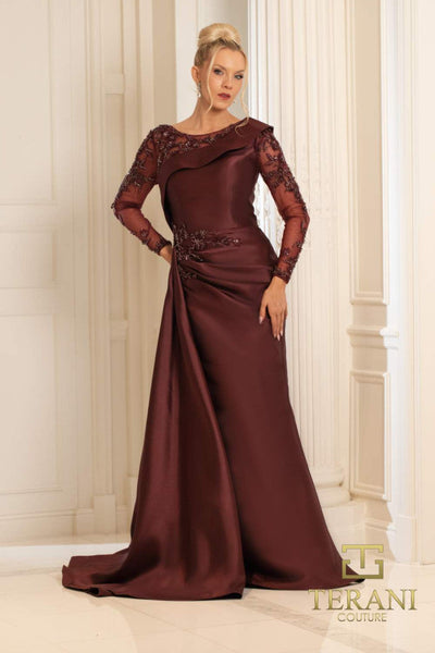 Mother of the Bride Dresses Long Formal Mother of the Bride Dress Wine