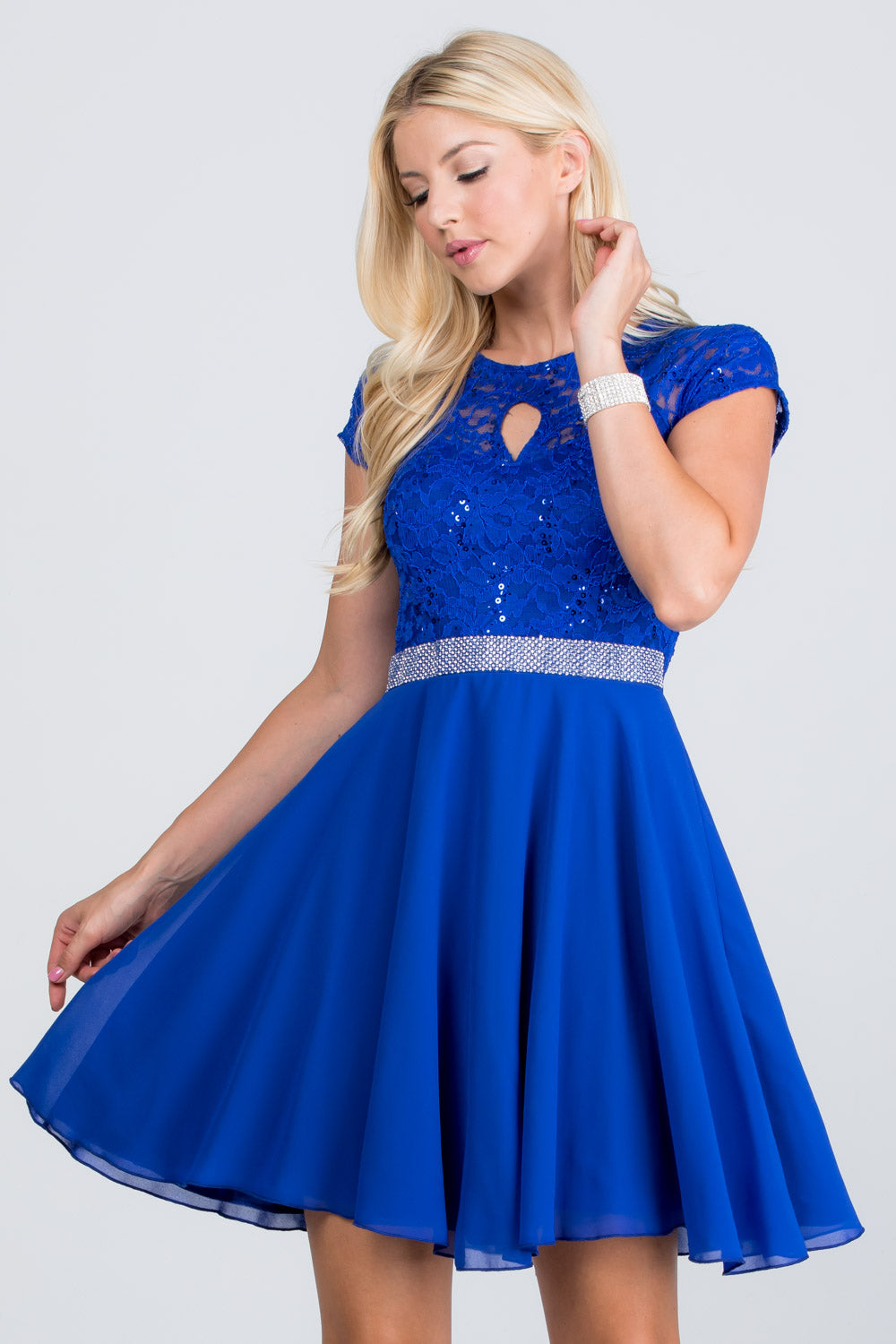 La Scala Royal Blue Cocktail Dresses
