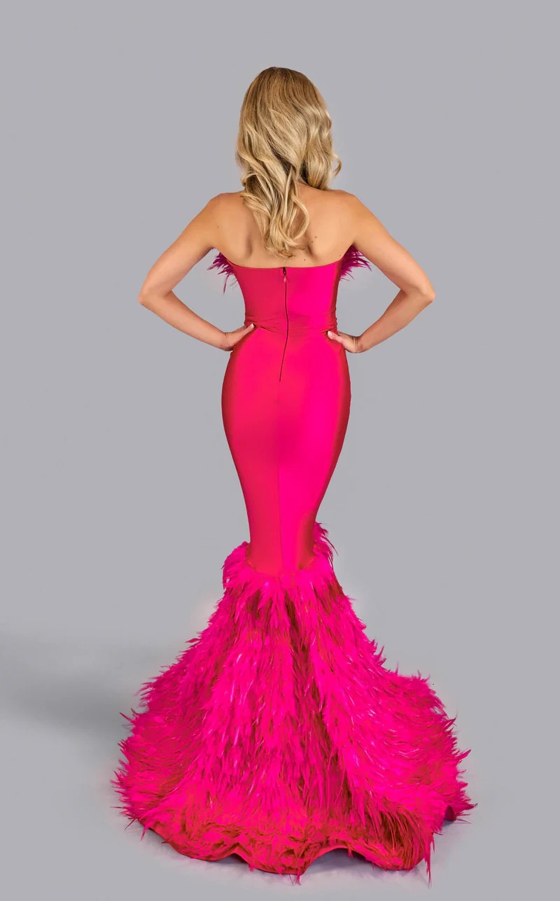 Jessica Angel JA2541 Strapless Mermaid Prom Formal Floor-Length Dress